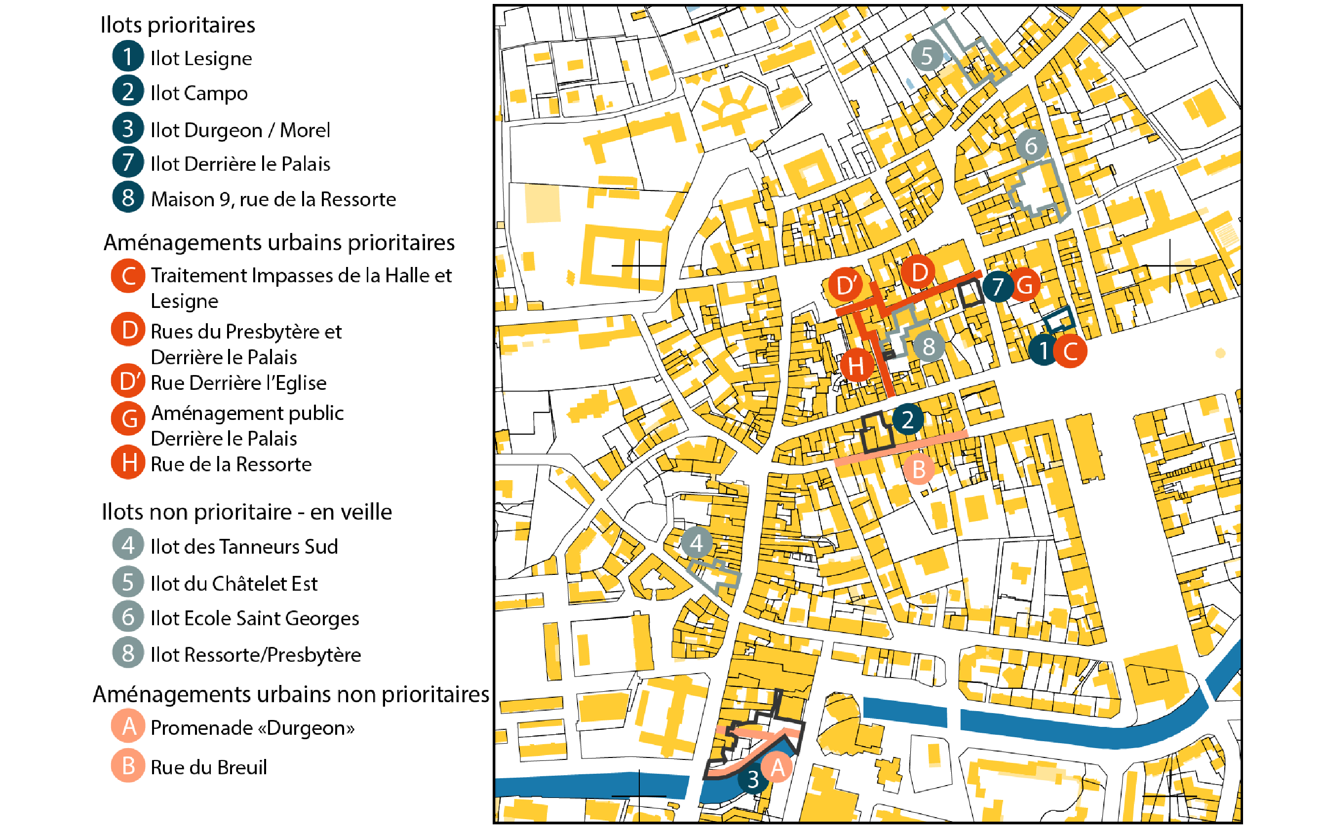 Concession de Vesoul - Plan de la concession - Urbanis